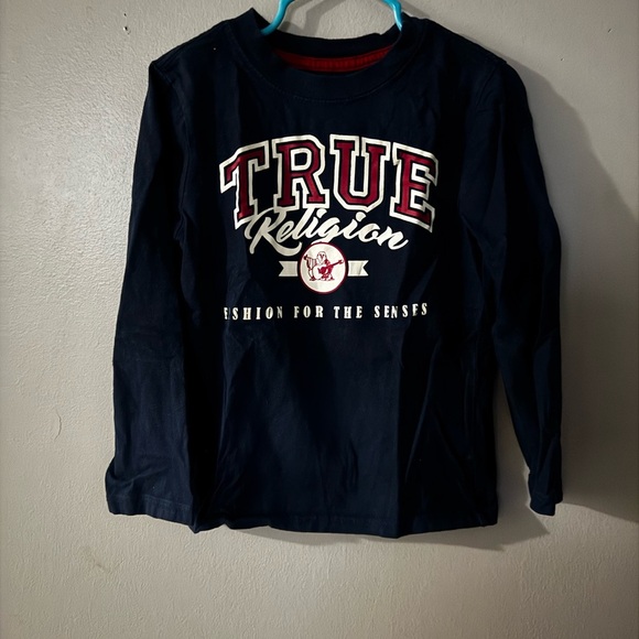 True Religion Other - True Religion Kids Dark Blue Long Sleeve Tee